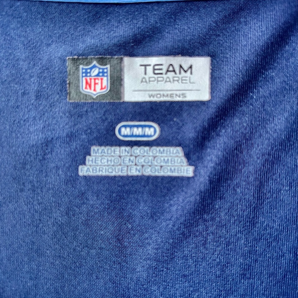NFL Women's Navy and Light Blue Tennessee Titans Jersey - Picture 3 of 3